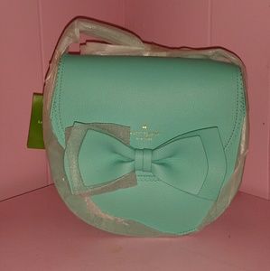 Kate Spade mint green and matching wallet